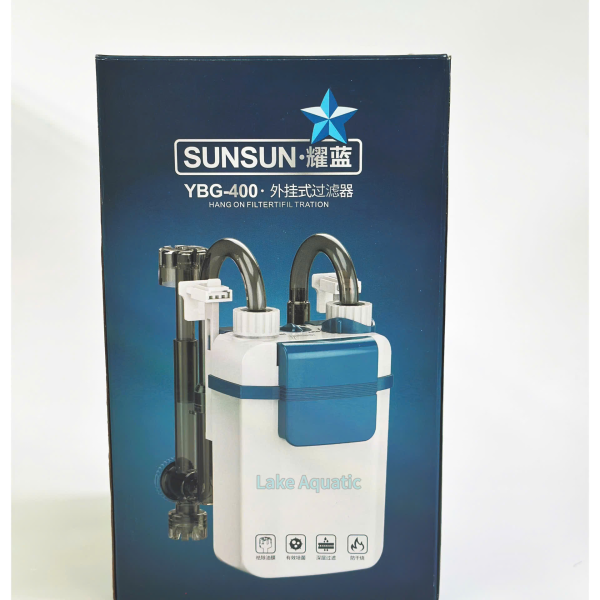 Máy lọc treo SunSun ybg-400 Thông Số Máy Cho Hồ Bao Nhiều Lít